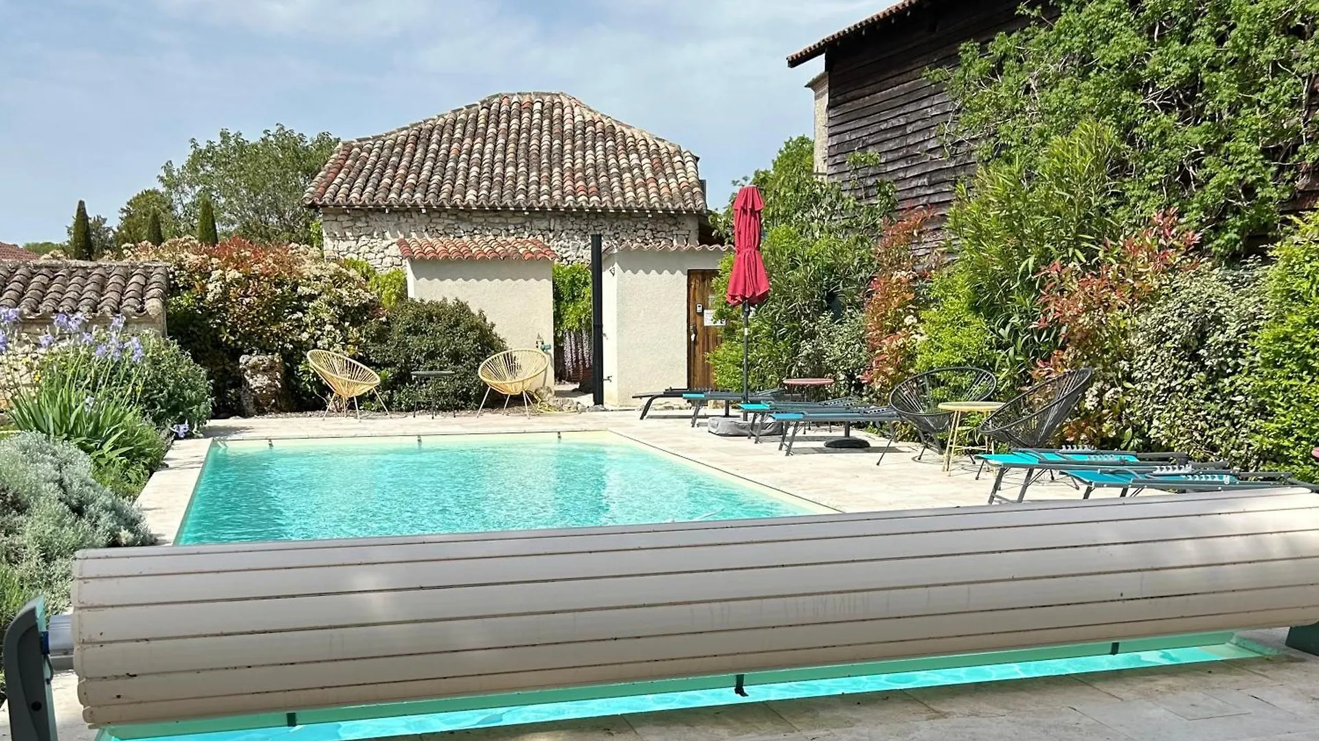 Сasa de vacaciones La Grange De La Maison Des Chats - Gite En Quercy Saint-Amans-du-Pech
